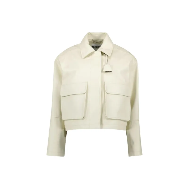 MOSCHINO Leather Jacket-0