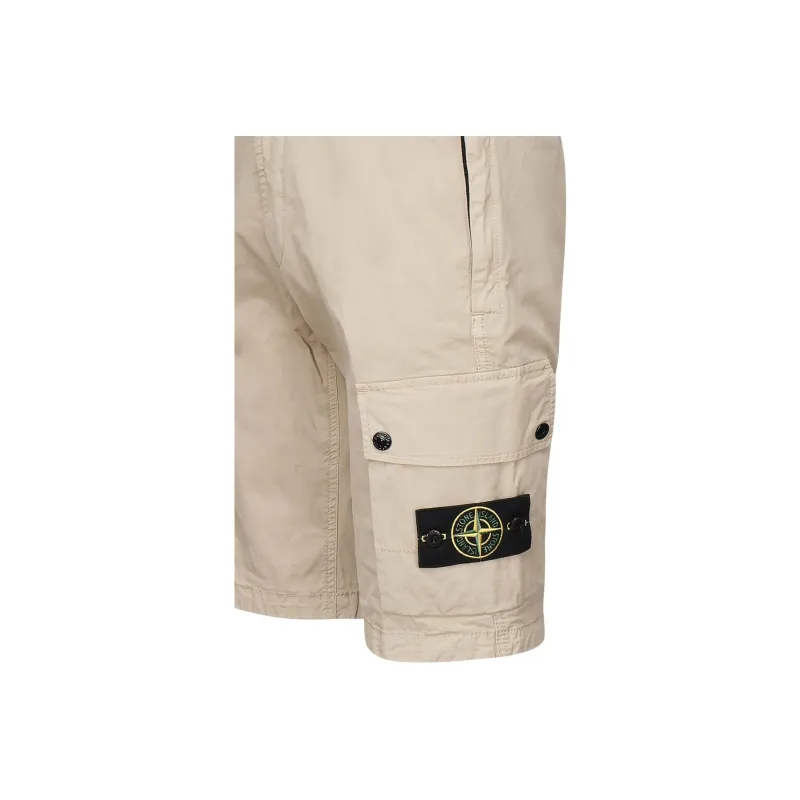 STONE ISLAND Compass Patch Bermuda Shorts-2