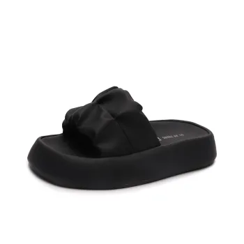 Puppytown Rubber Sole Slip Resistant Abrasion Resistant Slide Slippers Women's