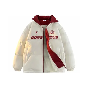 Warrior Ride The Wind And Waves Series Puffer Jacket Unisex