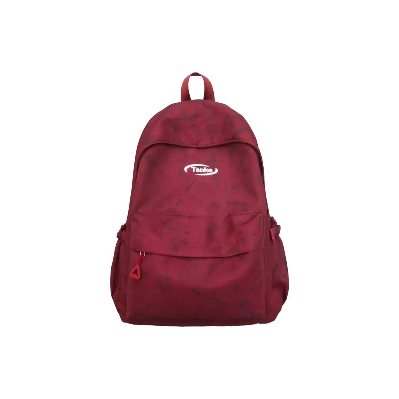 WICKBUEN Nylon Backpack Unisex White/Red/Blue/Black-6