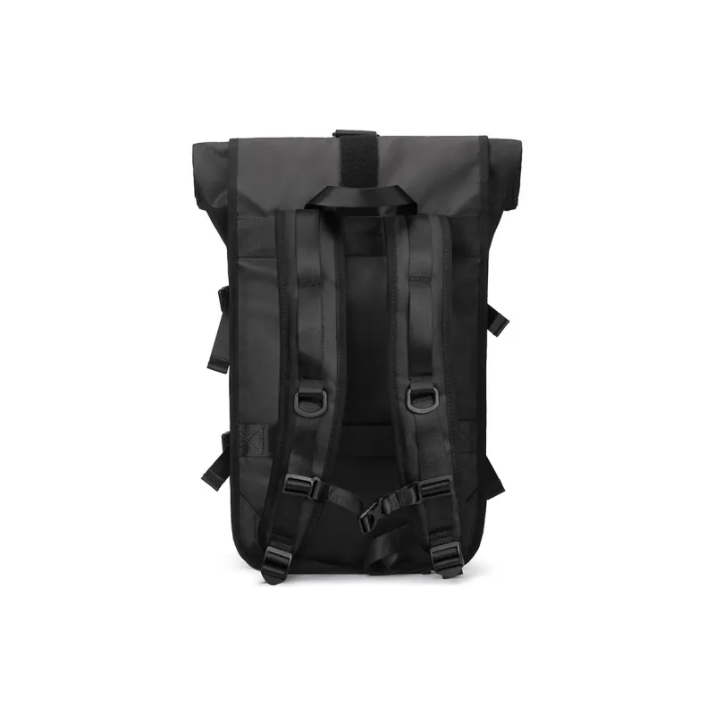 LOVERPUSS Fabric Backpack Regular Unisex Cool Black-3
