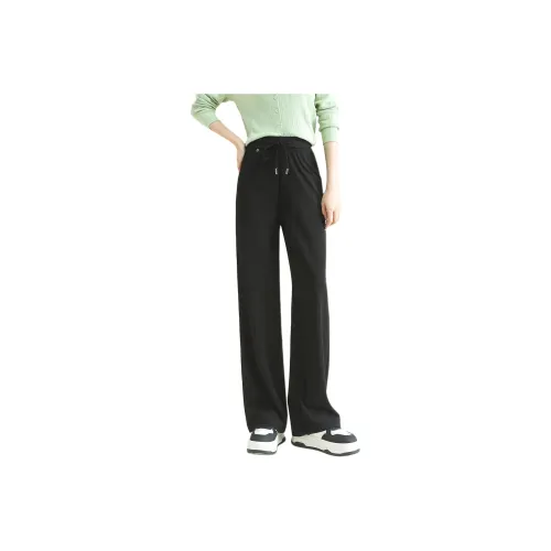 TERRE BLEUE Casual Pants Women's Black