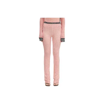 Ottolinger Mesh Pants 'Gingham Print'