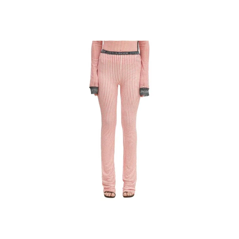Ottolinger Mesh Pants 'Gingham Print'-0