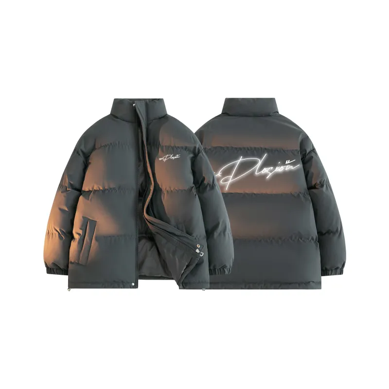 Warrior Open Ended Smile Collection Huichao Puffer Jacket Unisex-14