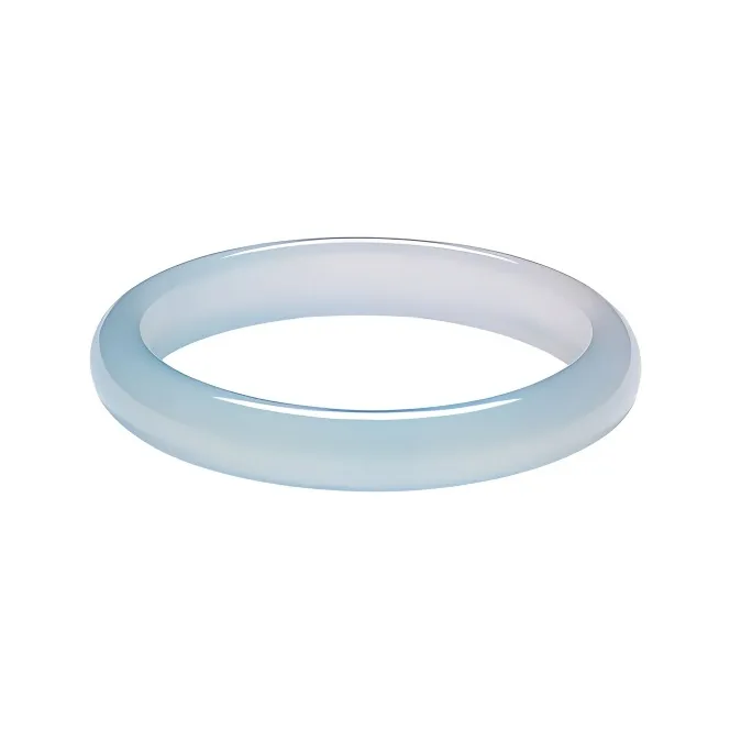 Bear Silversmith Chalcedony Bangles Women's-0