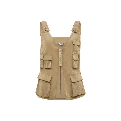 Lost In Echo Vest Women's Khaki