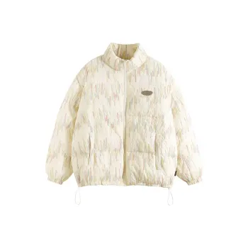 PAZZO Korean Style Loose Fit Versatile Puffer Jacket Puffer Jacket Women's