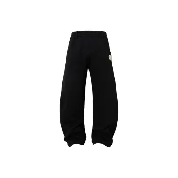 YADcrew Casual Pants Unisex Black