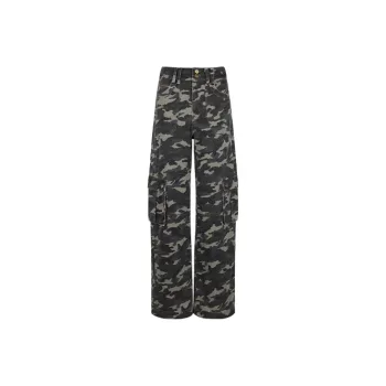 BEERBRO Casual Pants Women's Green Camouflage