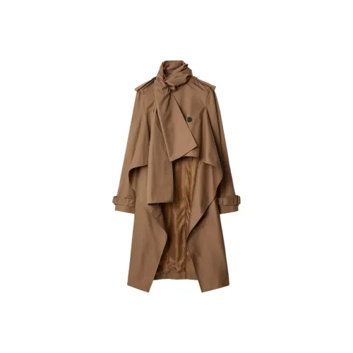 Burberry Trench SS25 Trench Coat Women's Khaki