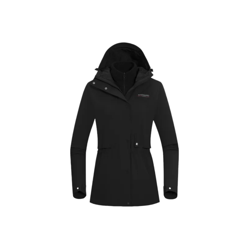 NORTHLAND PROFESSIONAL Water Resistant Windproof Wear Resistant Warm Water Repellent Windbreaker Jacket Women's-0