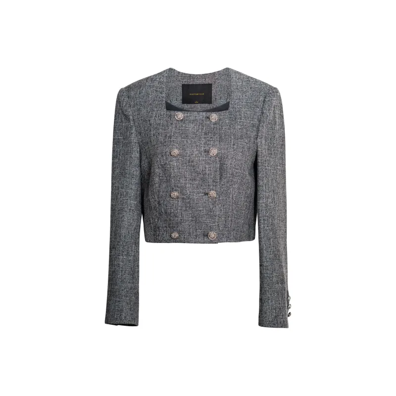 ROEYSHOUSE Business Suit Women's Gray-0
