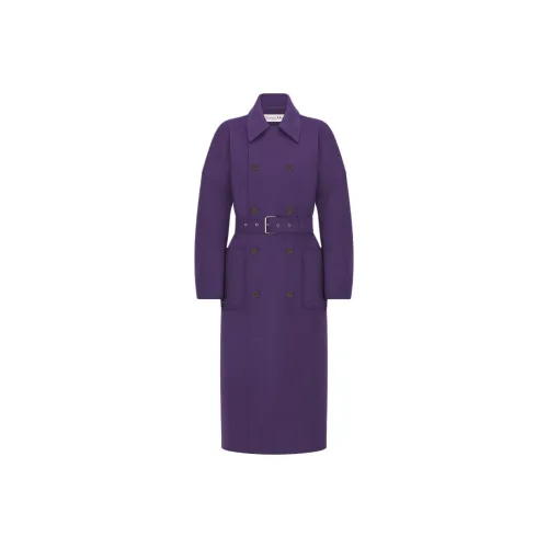 DIOR Coats Women's Purple