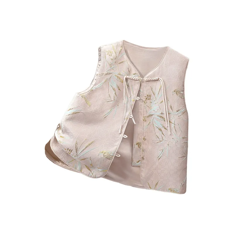 Cypress House Vest Women's Cyan Beige-4