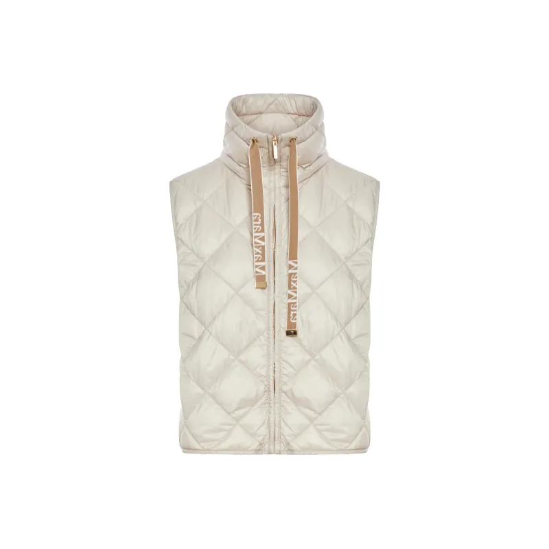 MAXMARA THE CUBE Tregic Zip Up Drawstring Gilet-0