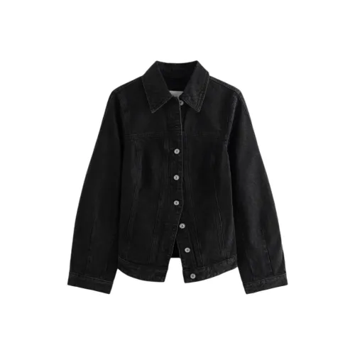 Abercrombie＆Fitch Denim Jacket Women's Black