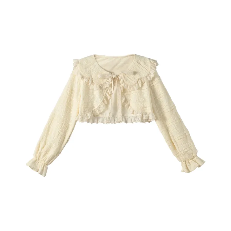 SNBL Cropped Coats Women's Apricot-0