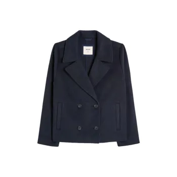 Hollister Coats Women's Marine Blue
