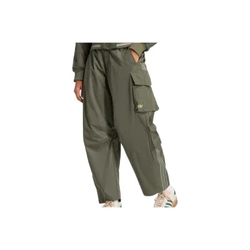 Adidas Originals SS25 Casual Pants Women's Strata Olive Green