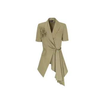 IDPAN Business Suit Women's Ginger Yellow