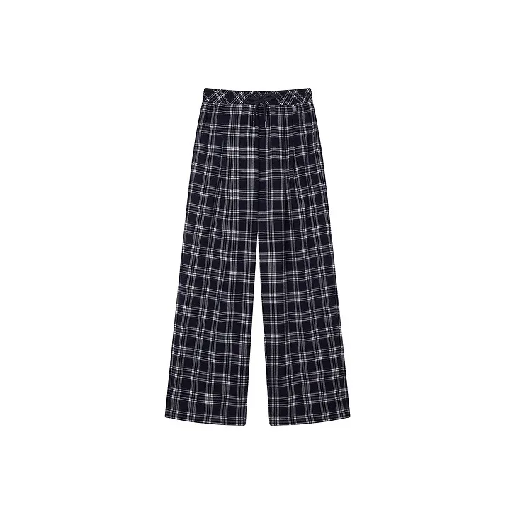 Teenie Weenie Casual Pants Women's Navy Blue-0