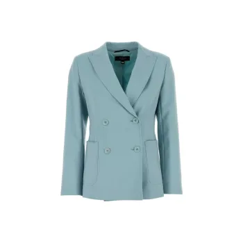 WEEKEND MaxMara Nervoso Double Breasted Tailored Blazer