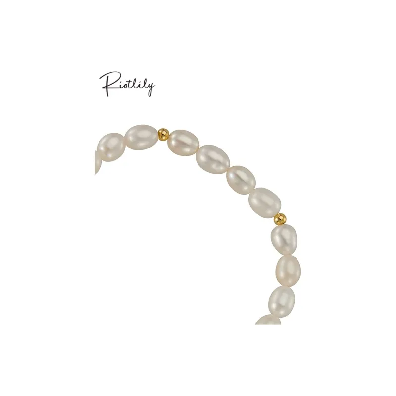 RiotLILY Pearl Daily Wear Commute Refined Elegant Beaded Bracelet Women's-3