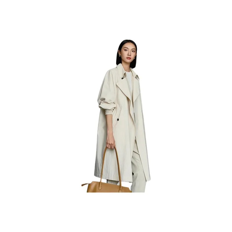 Yi Mengyuan Trench Coat Women's-5