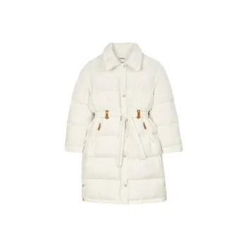 Sandro Puffer Jacket Women's Light Umber