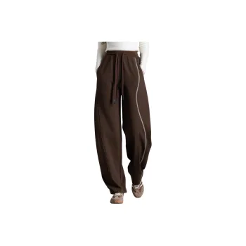 You Cow Me Pants Casual Pants Women's French Latte