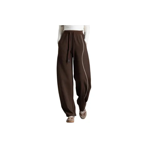 You Cow Me Pants Casual Pants Women's French Latte