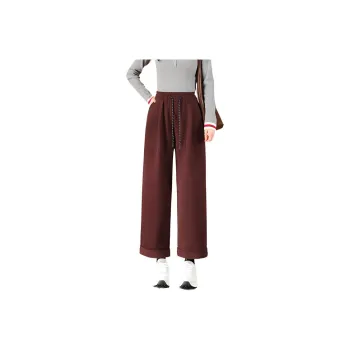 TERRE BLEUE Casual Pants Women's Red