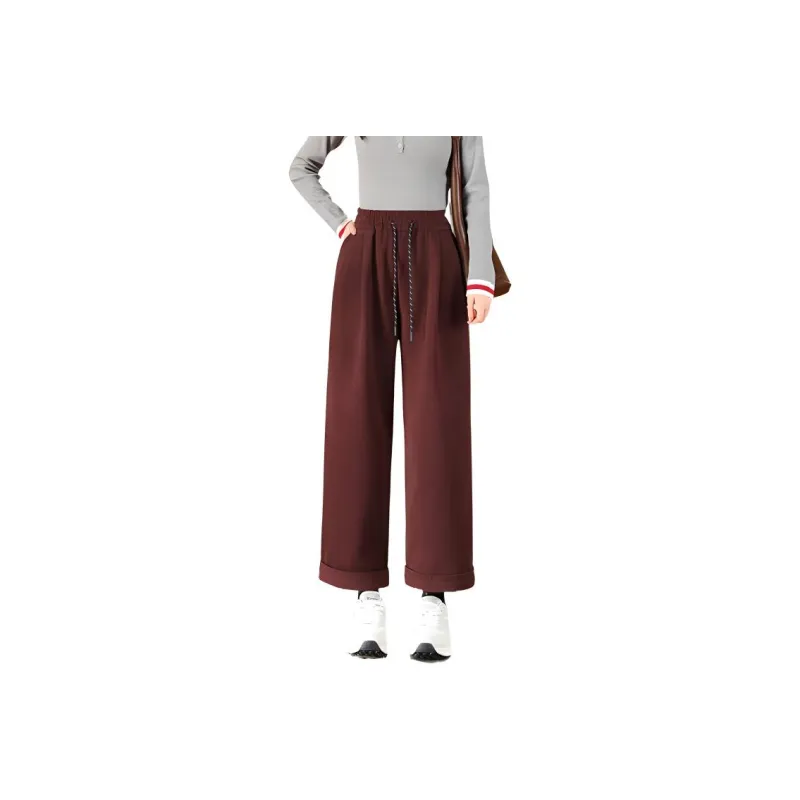 TERRE BLEUE Casual Pants Women's Red-0