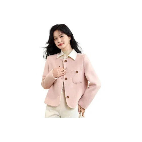 CARBAMMI Coats Women's Mist Pink