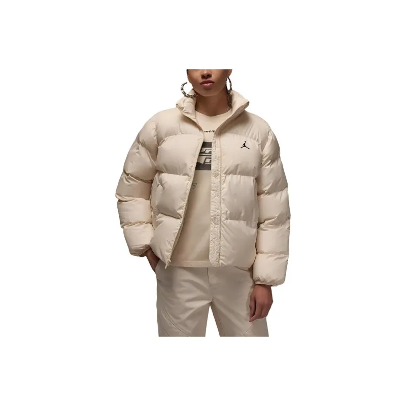 Jordan Puffer Puffer Jacket Women's Legendary Light Brown/Black-0