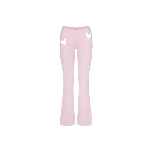Skims Valentine's Day Collection Casual Pants Women's CHERRY BLOSSOM/Cherry Blossom Pink