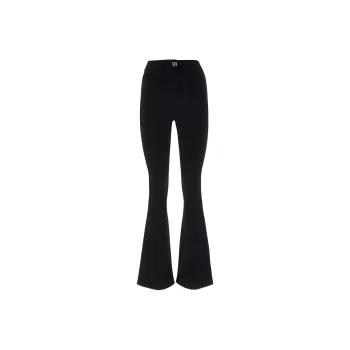 Givenchy Belted Viscose Trousers 'Black'