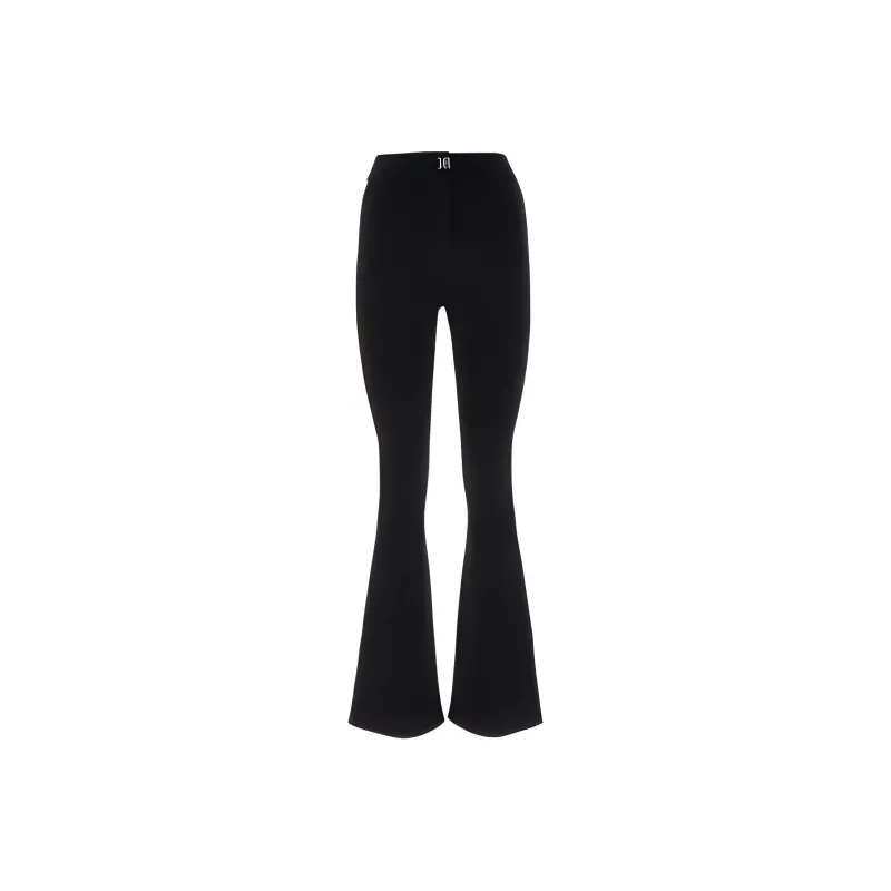 Givenchy Belted Viscose Trousers 'Black'-0