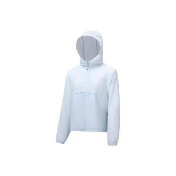 XTEP Trench Coat Women's Light Pale Blue