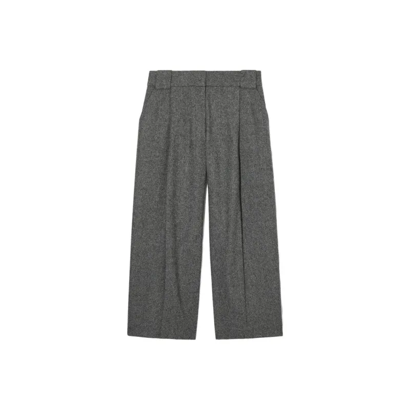 COS Casual Pants Women's White/Black-0