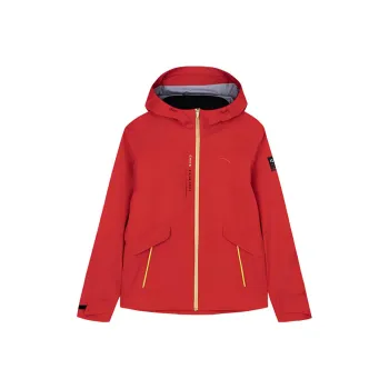 Anta Variety Training Collection Waterproof And Breathable Windproof Windbreaker Jacket Women's Classic Red