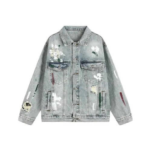 JUFU Denim Jackets Women's Blue