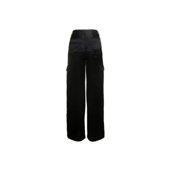THEORY High-Waist Straight Leg Cargo Pants