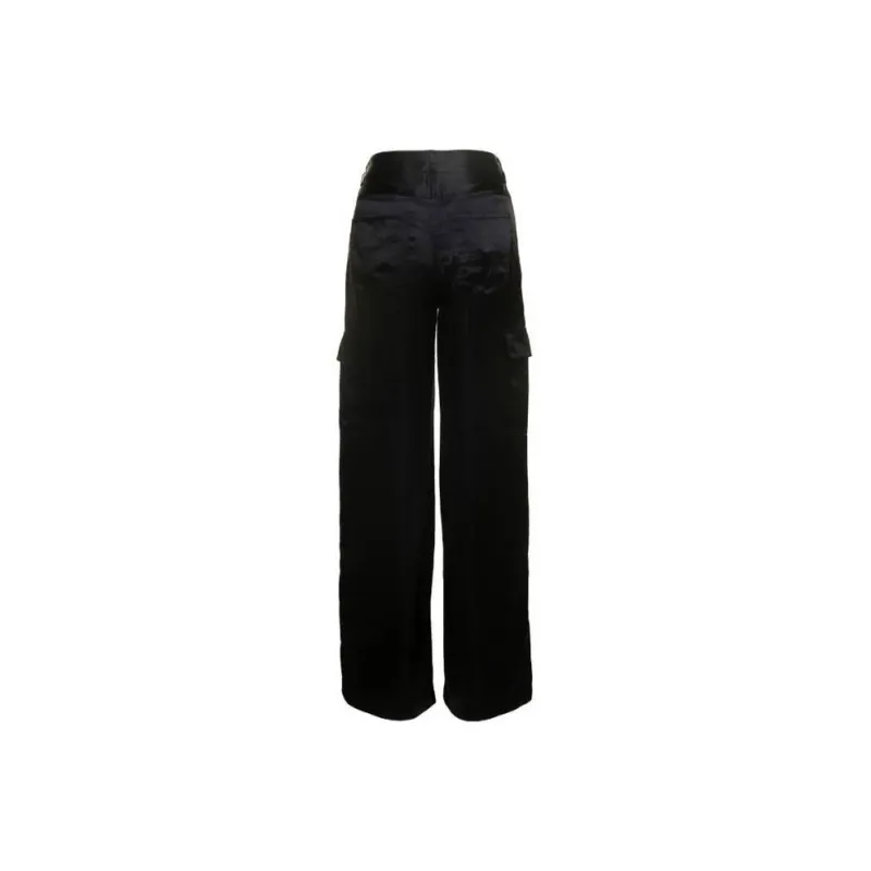 THEORY High Waist Straight Leg Cargo Pants-0