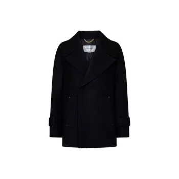 Victoria Beckham Double Breasted Long Sleeved Coat