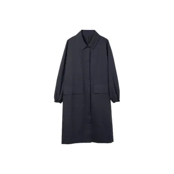 ZIMO Trench Coat Women's Navy Blue