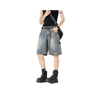 WKOOG Denim Shorts Unisex