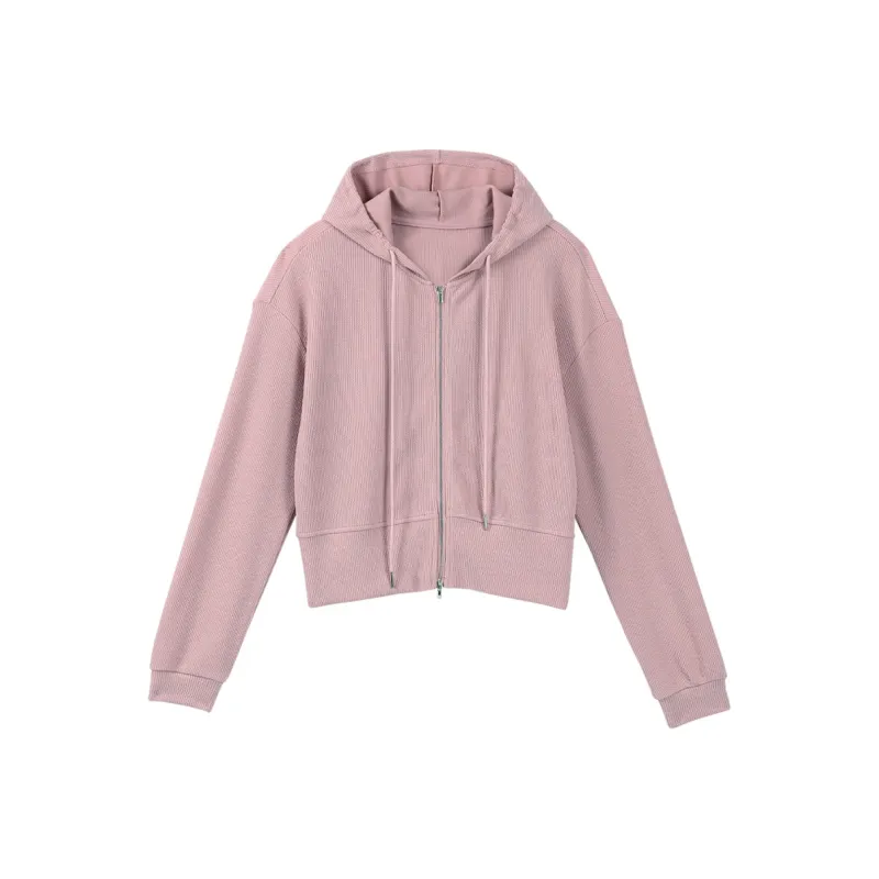 TOUCH Cropped Coats Women's Pink-0